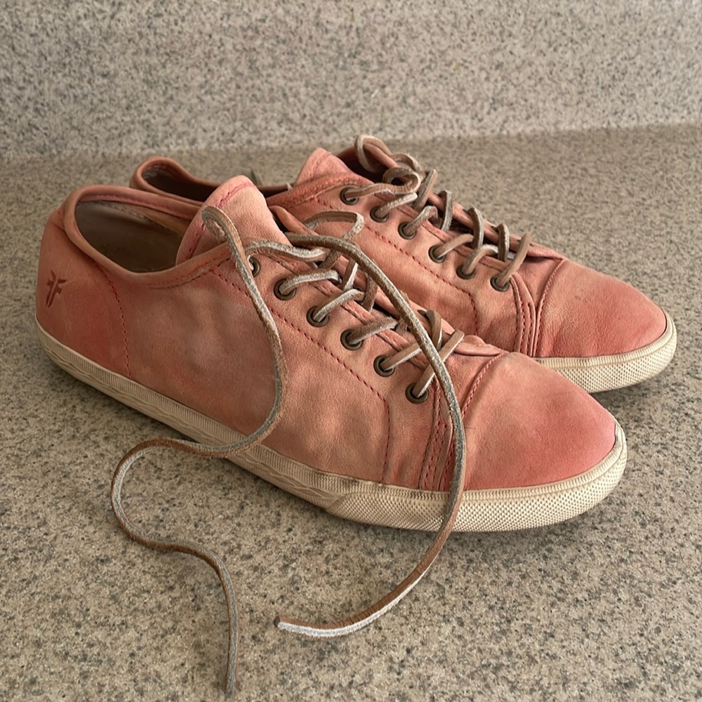 Frye Mindy Low top leather sneakers